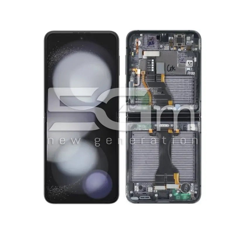 Display Touch + Frame Graphite Samsung SM-F731 Flip 5 Ori | Store Online 5G-M