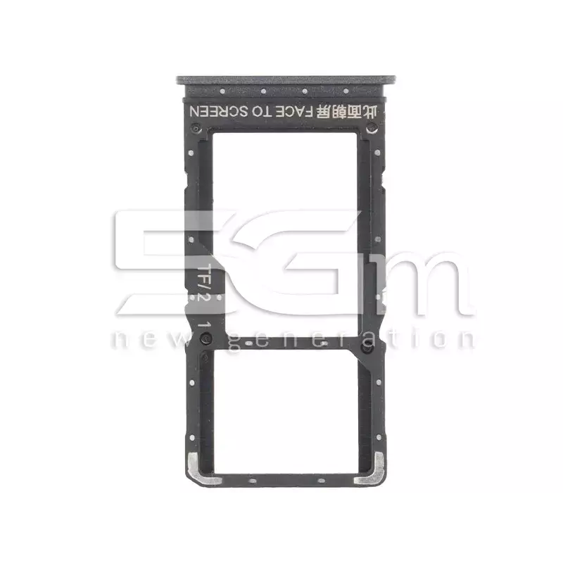 Sim Card Tray Black Xiaomi Redmi Note 12 5G