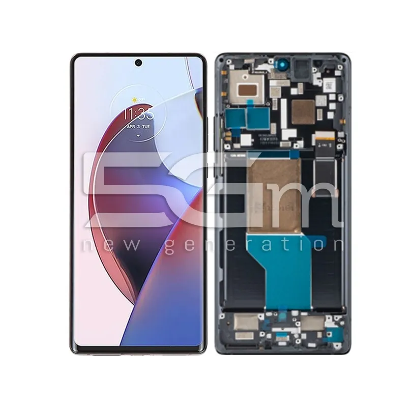 Display Touch + Frame Interstellar Black Moto Edge 30 Ultra Ori | Store Online 5G-M