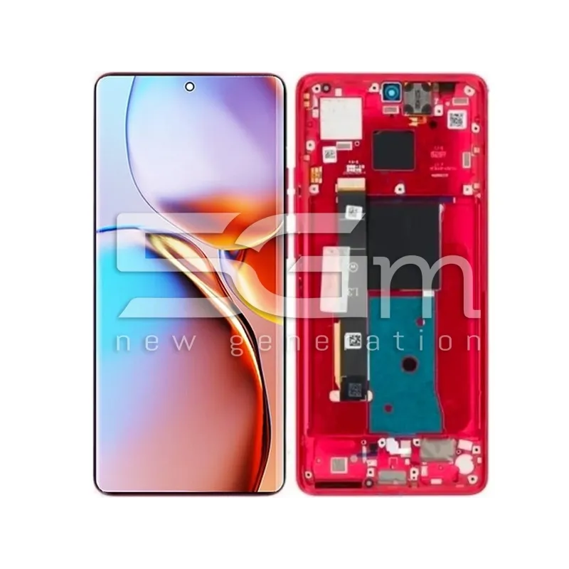 Ecran Tactil + Ramă Roșu Moto Edge 40 Ori | Magazin Online 5G-M
