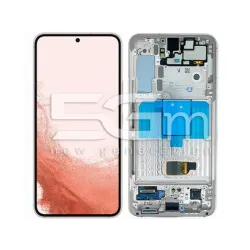 Ecra Tatil + Chassi Pink Gold Samsung SM-S901 S22 Ori