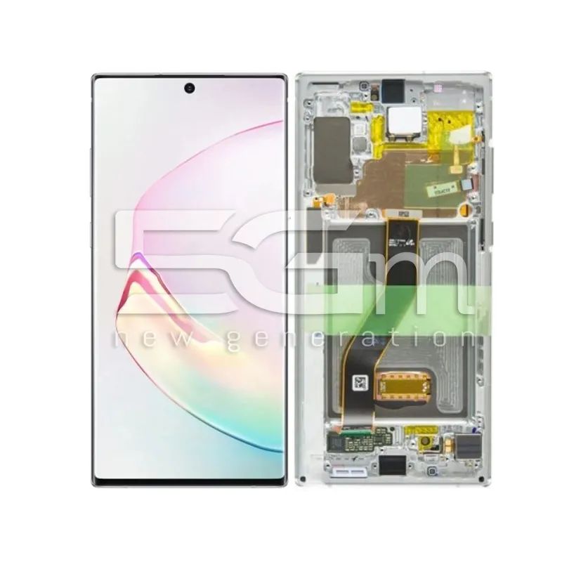 Samsung Note 10 Plus Érintőkijelző + Keret Aura Glow | 5G-M