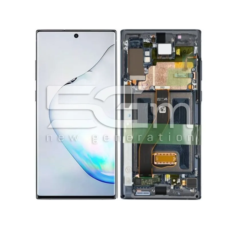 Écran Tactile Aura Black + Châssis Samsung Note 10 Plus Ori | 5G-M