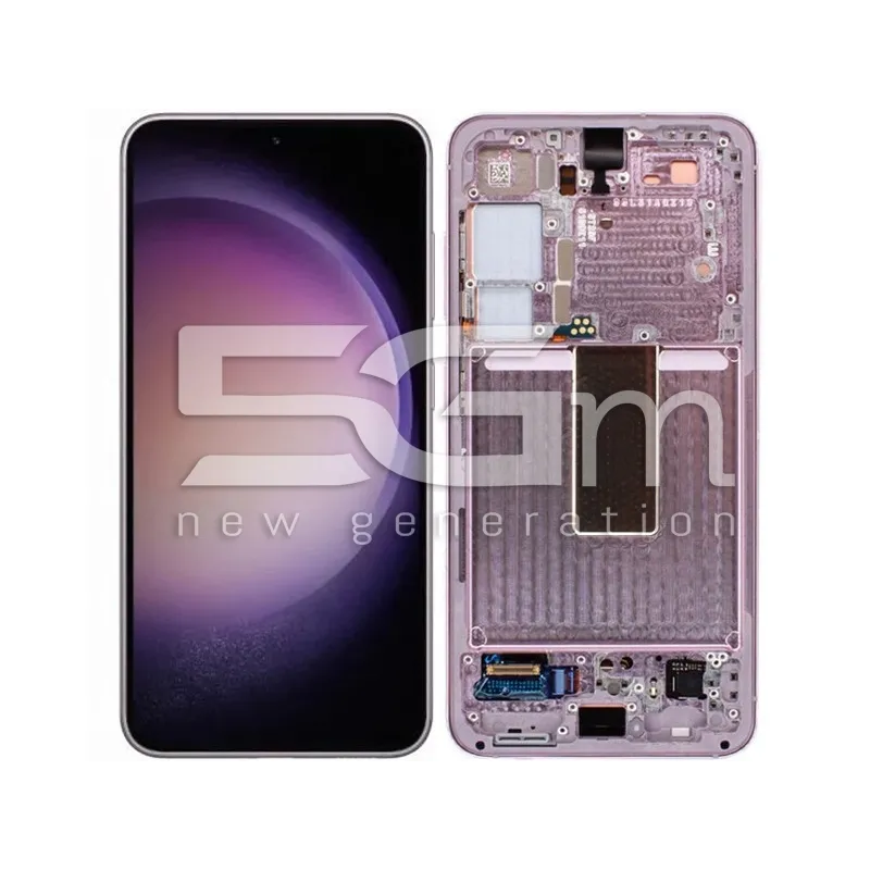 Display Touch + Frame Lavender Samsung SM-S911 S23 Ori | Store Online 5G-M
