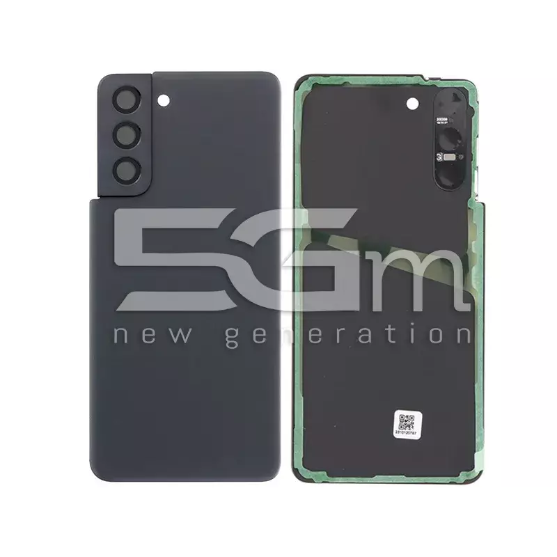 Retro Cover Phantom Grey Samsung SM-G991 S21 No Logo