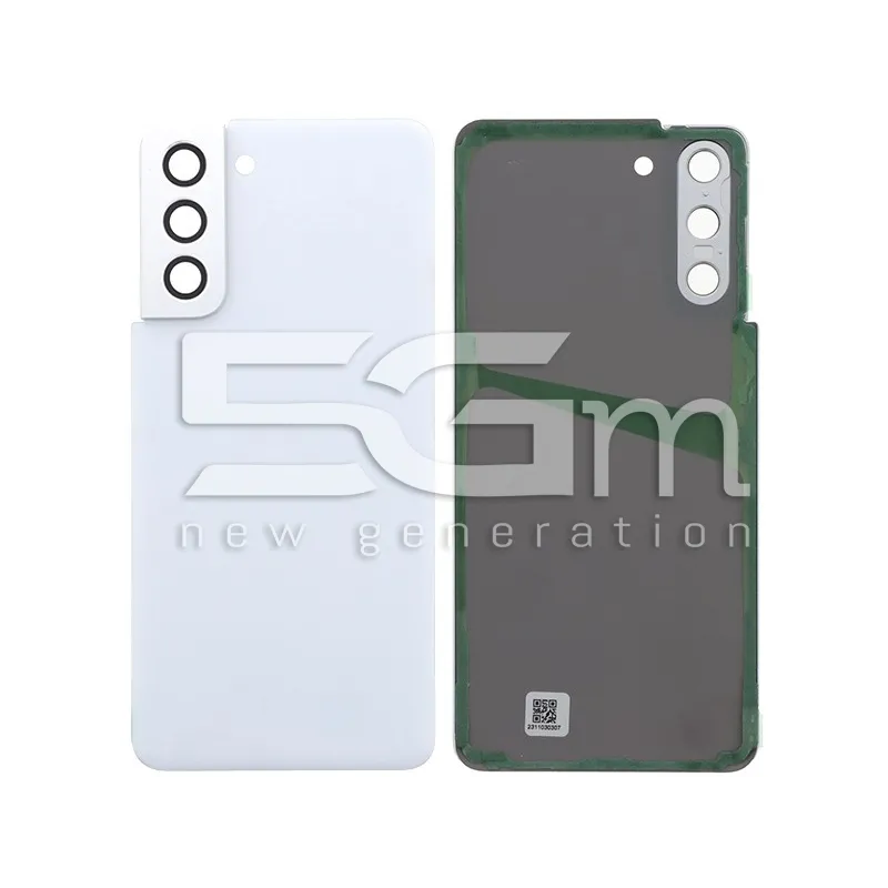 Coque Arrière Blanc Samsung SM-G991 S21 Sans Logo | 5G-M