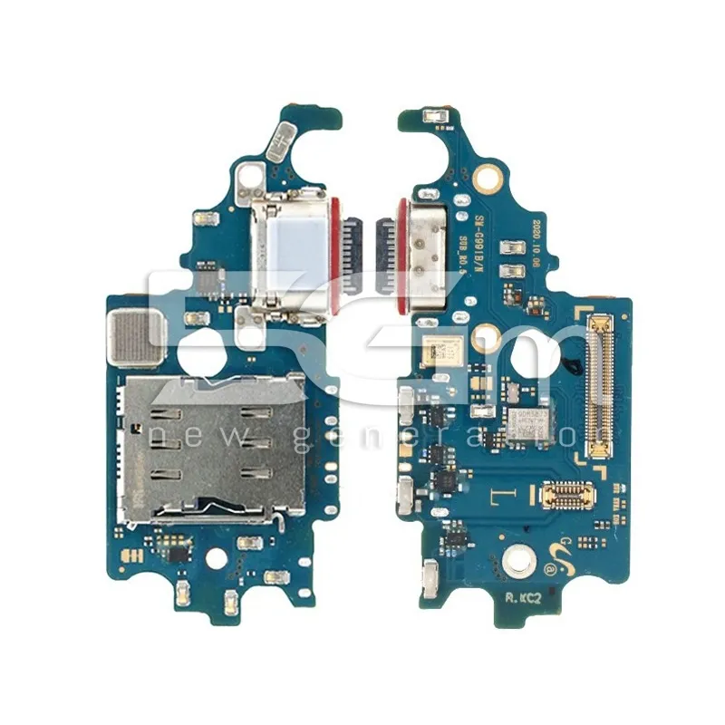 Töltőcsatlakozó és Panel Samsung SM-G991B S21 5G (Full IC) | 5G-M