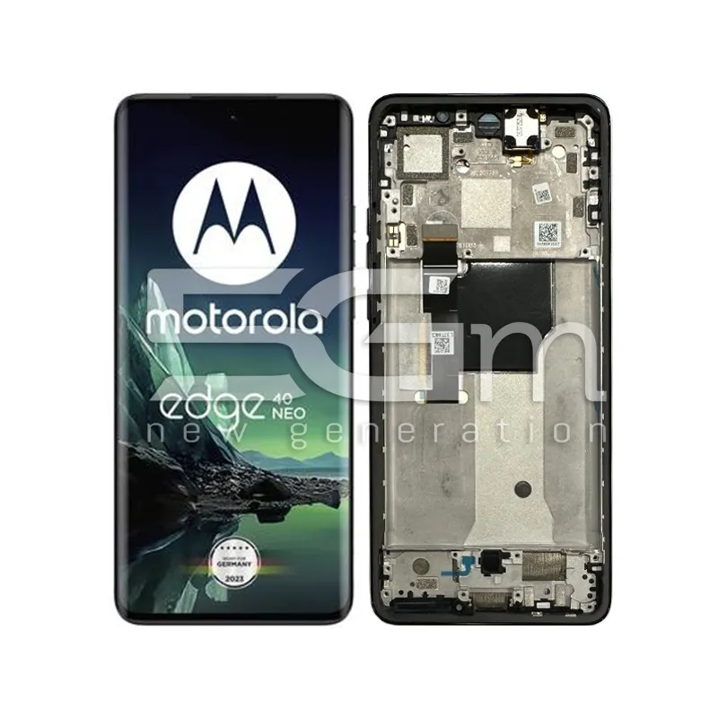 Écran Tactile + Châssis Noir Moto Edge 40 Neo Ori | 5G-M.com