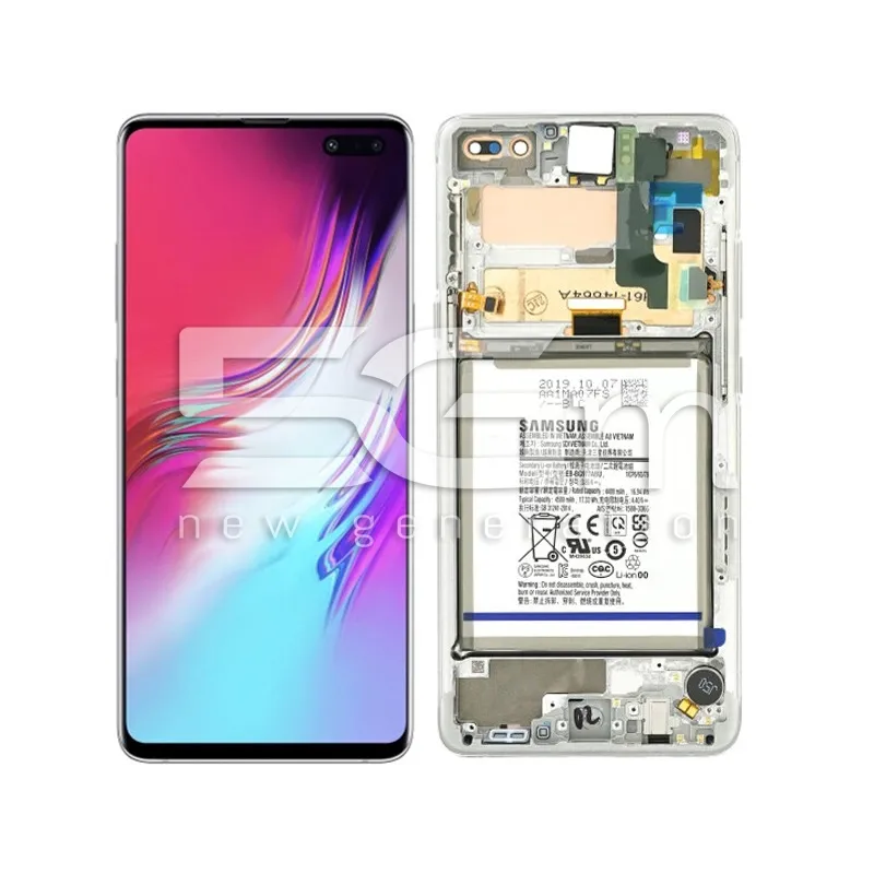 Écran Tactile + Châssis Silver Samsung SM-G977 S10 5G Ori | Boutique en ligne 5G-M