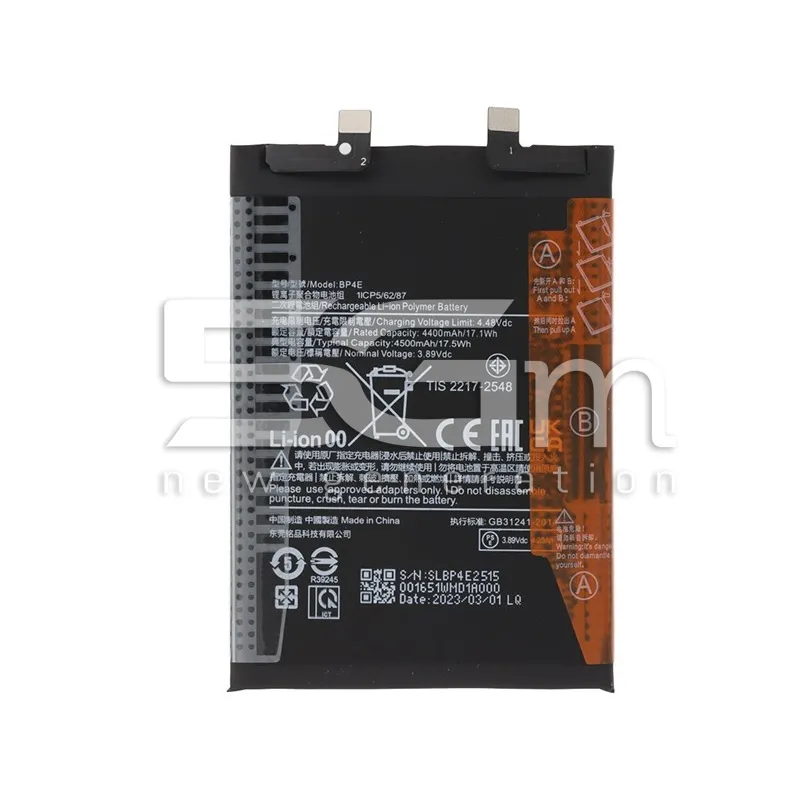 Batteria BP4E 4500mAh Xiaomi 13 Lite No Logo | Store Online 5G-M