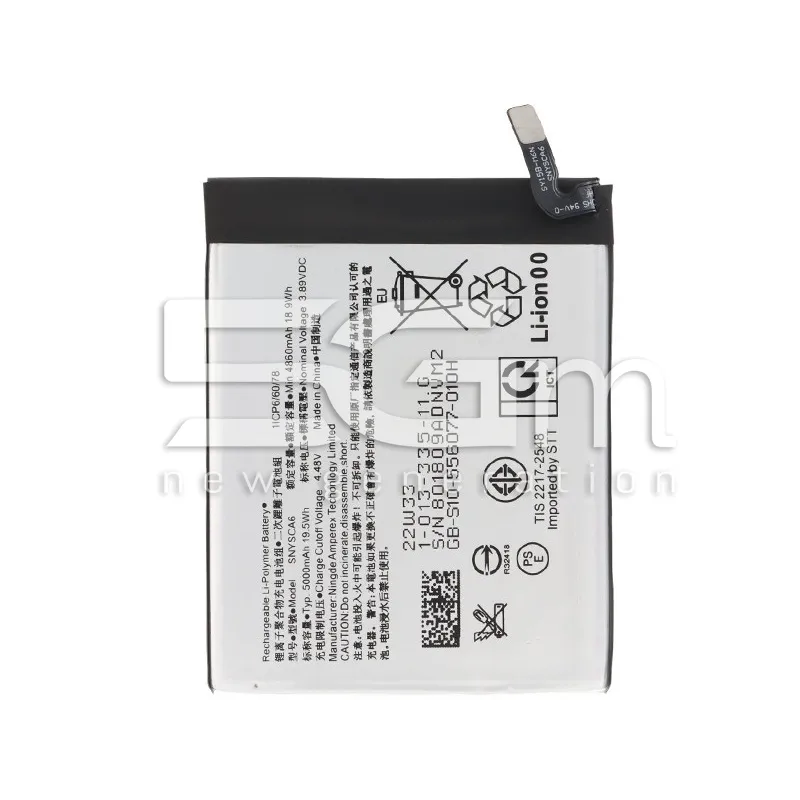 Batterie SNYSCA6-SNYSDU6 5000mAh Xperia 1 IV - 5 IV - 10 IV Sans Logo | 5G-M