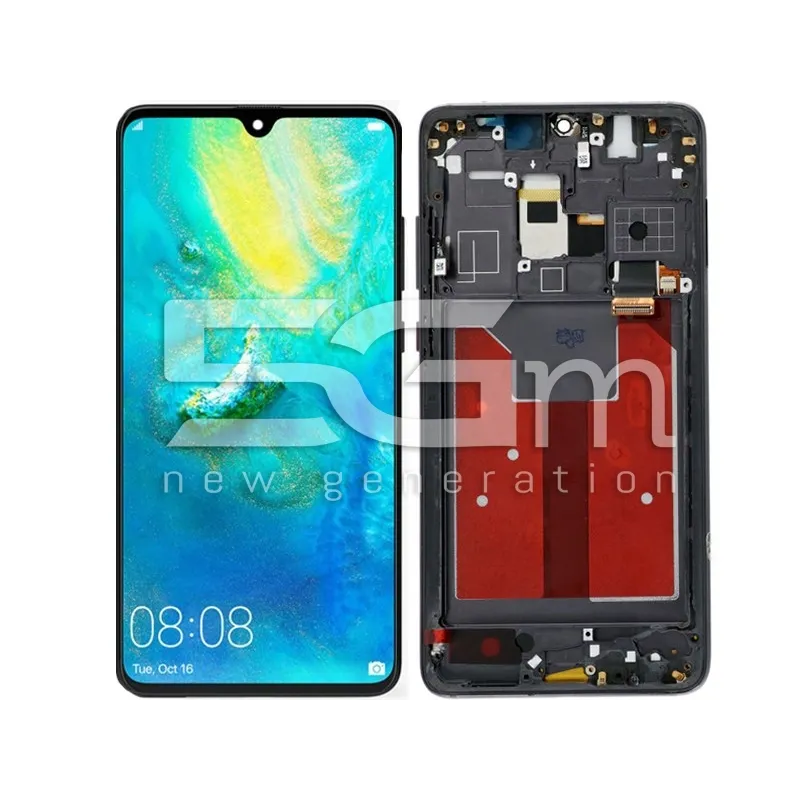 Écran Tactile + Cadre Noir Huawei Mate 20 (Récupéré) | 5G-M.com