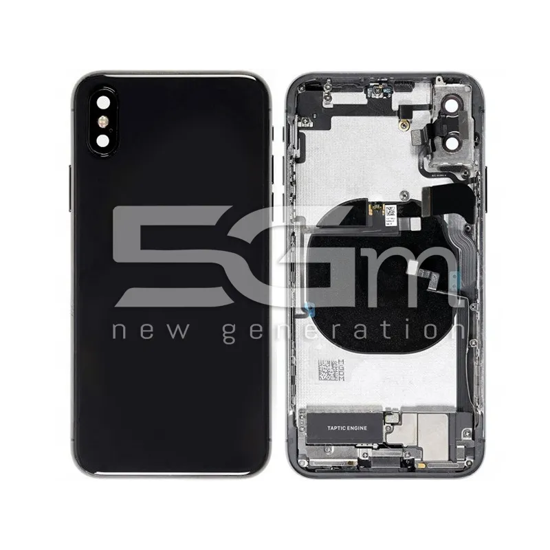 Cover Completa Nera iPhone XS No Logo | Store Online 5G-M