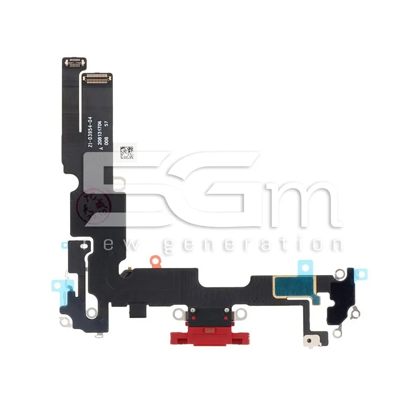 Connecteur de Charge Nappe Rouge iPhone 14 Plus (PULLED) | 5G-M