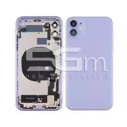 Back Cover Full Parts Purple iPhone 11 No Logo