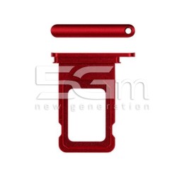 Sim Card Tray Red iPhone 11