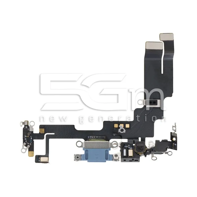 Connettore Di Ricarica Flex Cable Blu iPhone 14 (PULLED) | Store Online 5G-M