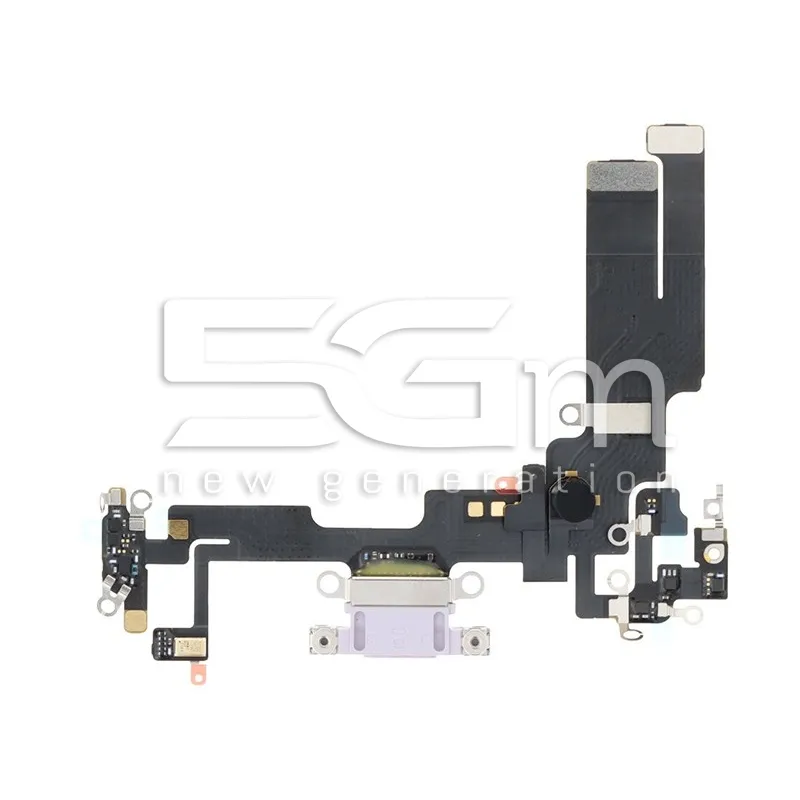 Connettore Di Ricarica Flex Cable Purple iPhone 14 (PULLED) | Store Online 5G-M