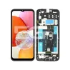 Kijelző Érintőképernyő + Keret Fekete Samsung SM-A145R - A145P A14 Ori | 5G-M