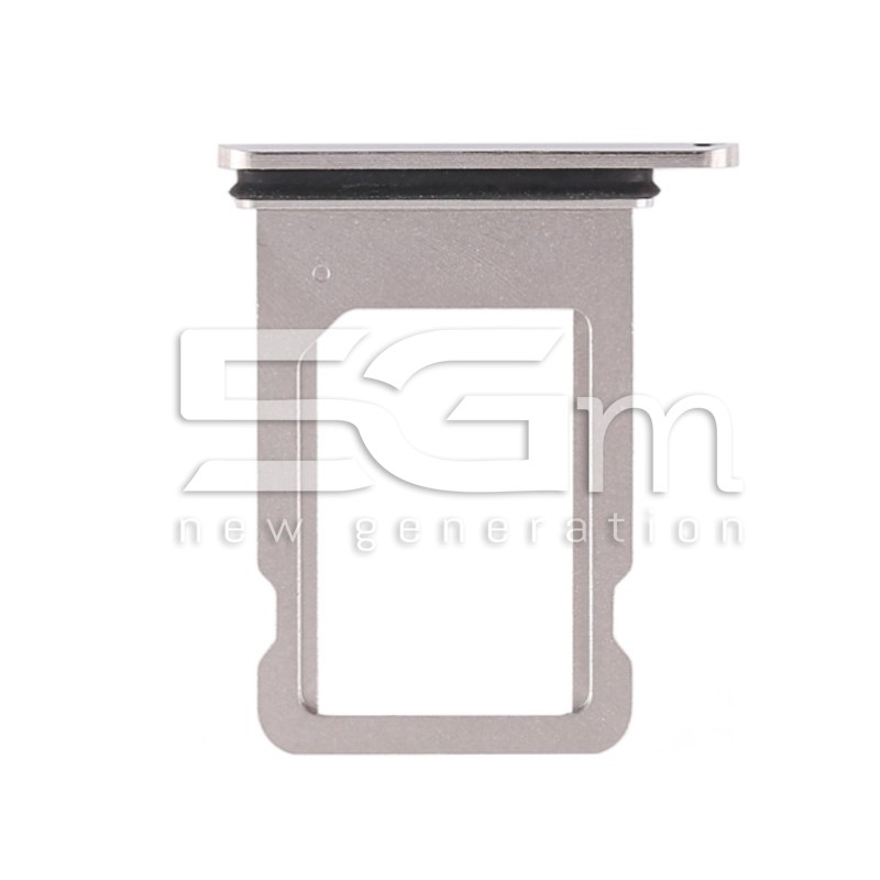 Supporto Sim Card Silver iPhone XS