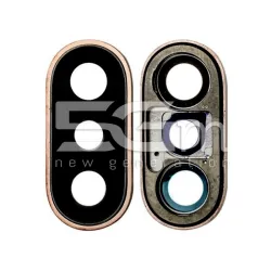 Vitre Caméra + Châssis Gold iPhone XS | Qualité Premium 5G-M