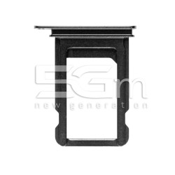 Sim Card Tray Black iPhone X