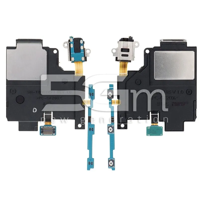 Linker Lautsprecher + Einschalt-Flexkabel Samsung SM-T800 | 5G-M