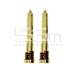 Coppia Viti Connettore Di Ricarica Gold iPhone 12 Pro Max | Store Online 5G-M