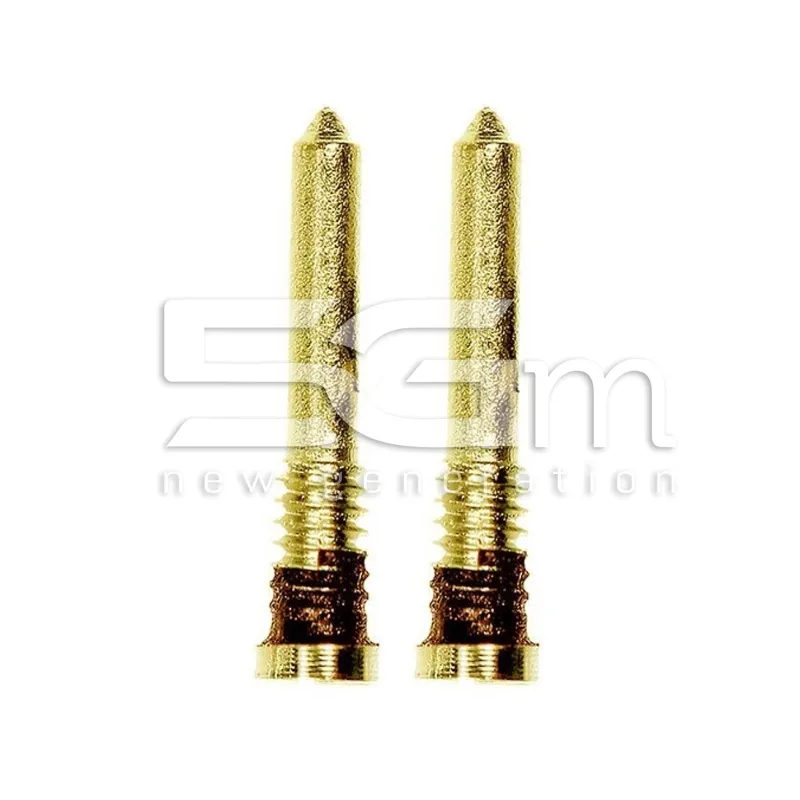 Schraubenpaar Ladeanschluss Gold iPhone 13 | 5G-M.com