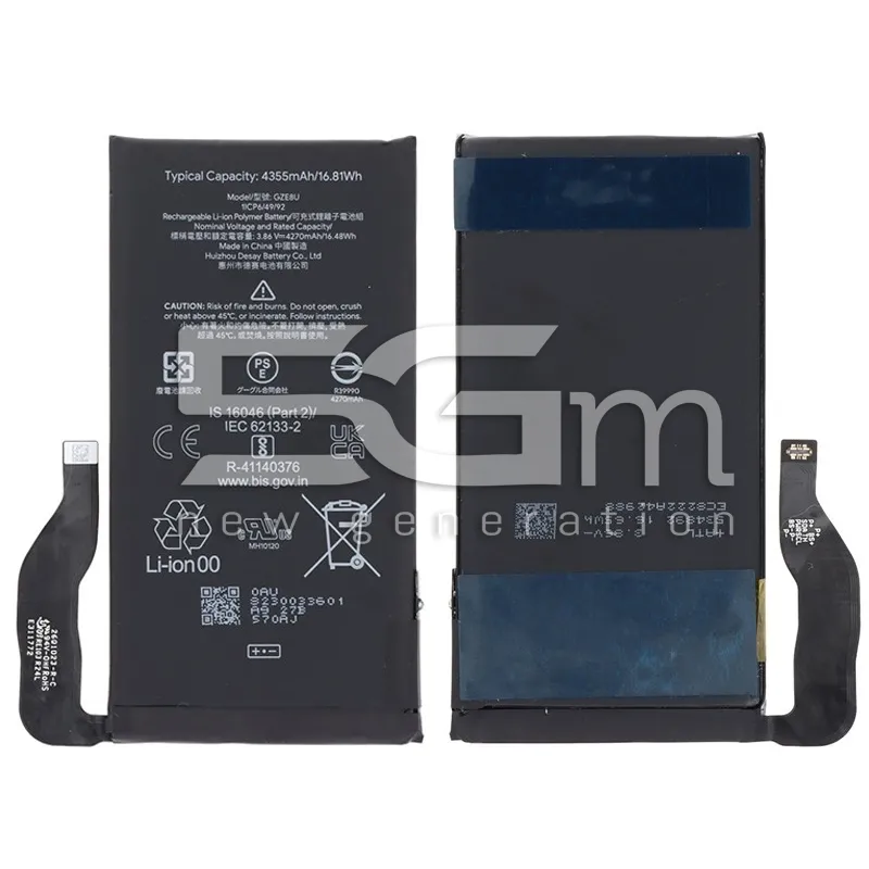 Batteria GZE8U 4355mAh Google Pixel 7 No Logo | Store Online 5G-M