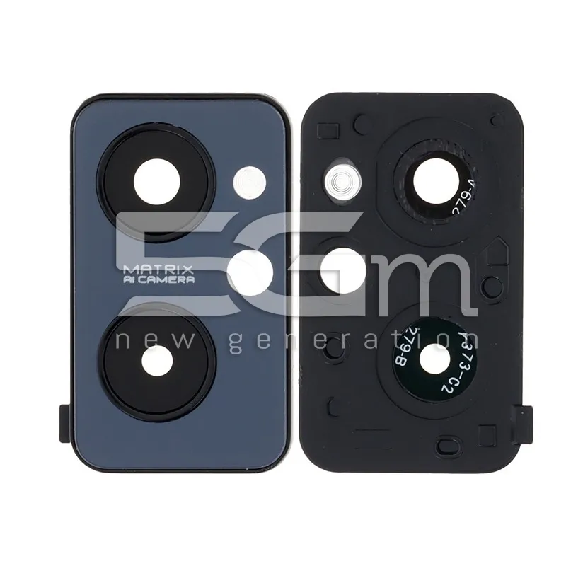 Vitre Caméra Arrière + Châssis Noir Realme 9i 4G | 5G-M