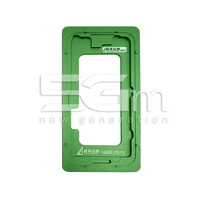XHZC Gabarit Positionnement LCD - Verre iPhone 15 | 5G-M