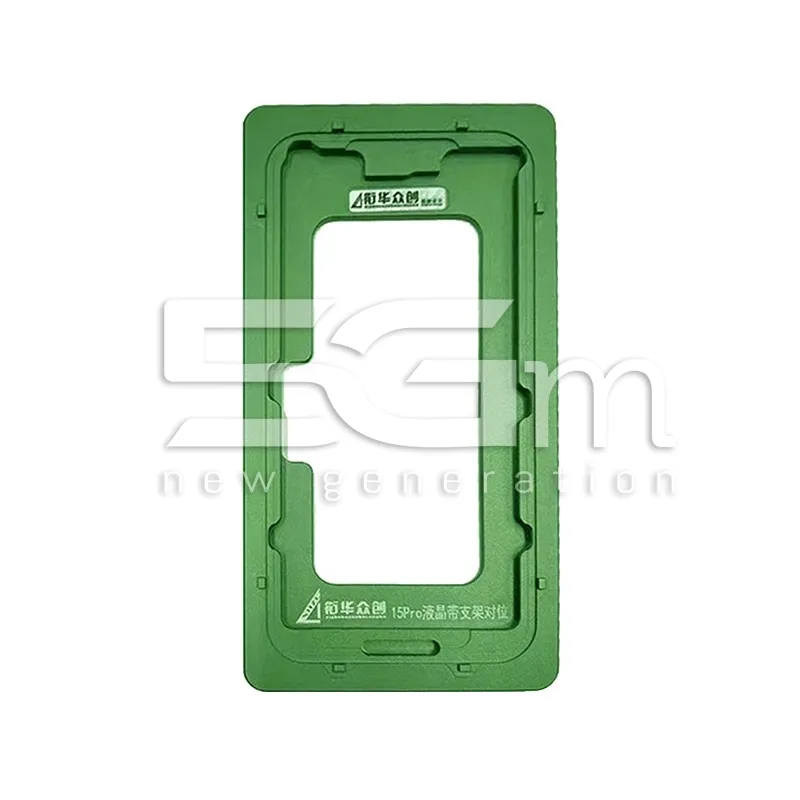 XHZC Metal Stencil LCD - Glass iPhone 15 Pro