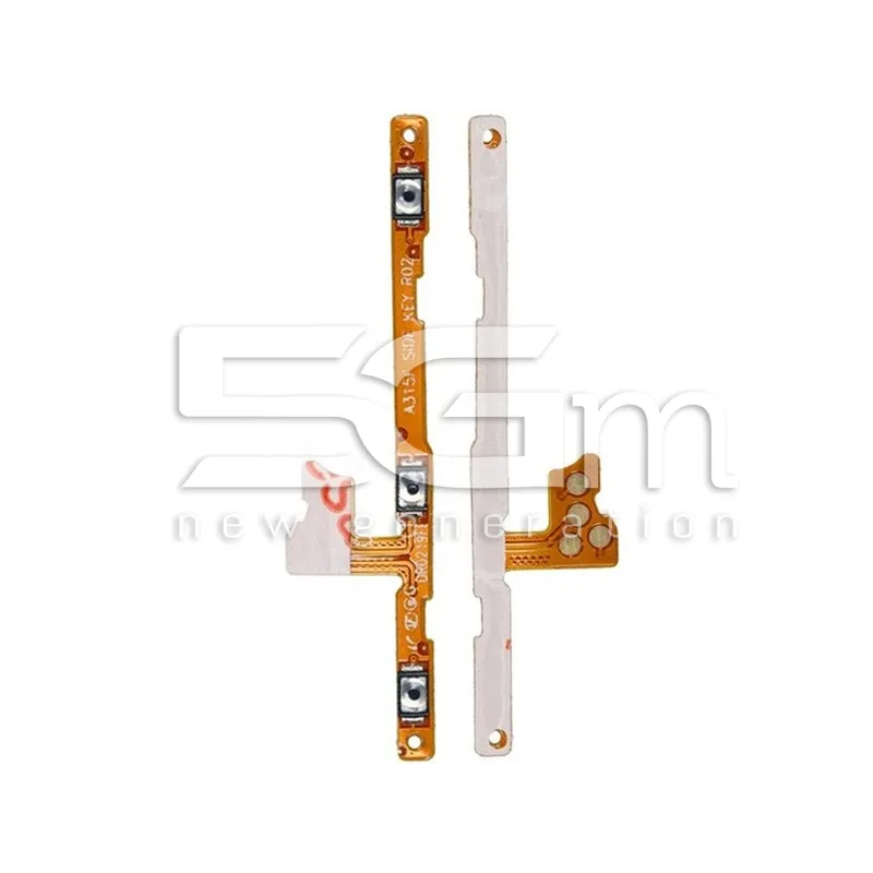 Cabo Flexivel Potencia + Volume Flat Cable Samsung SM-A415 A41 Ori | Loja Online 5G-M