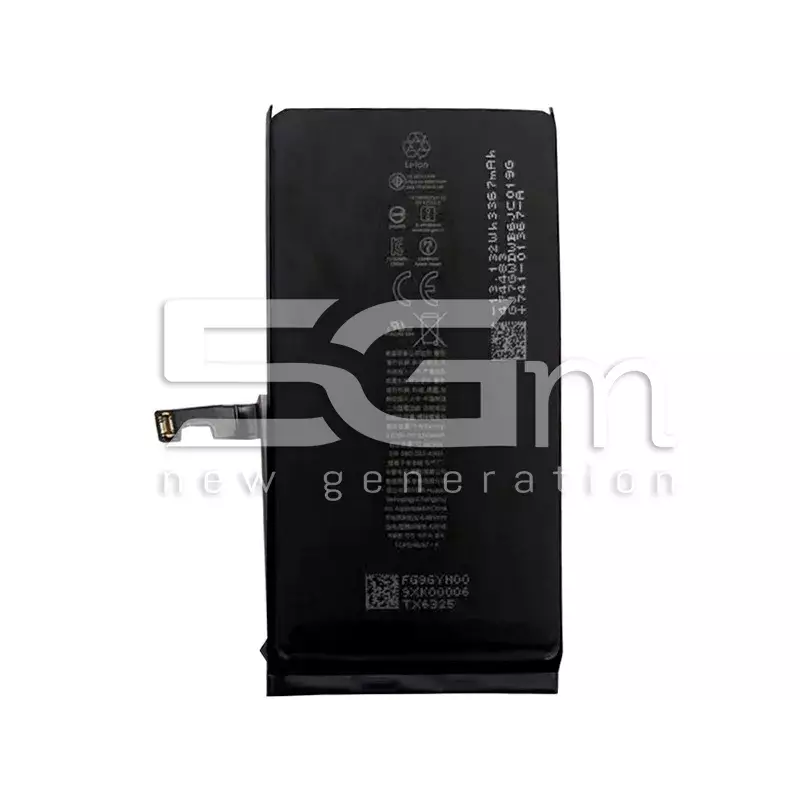 Batteria 3349mAh iPhone 15 No Logo