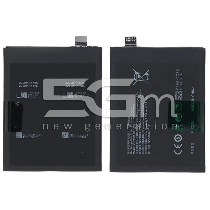 Batteria BLP799 2250mAh Realme 7 Pro No Logo | Store Online 5G-M