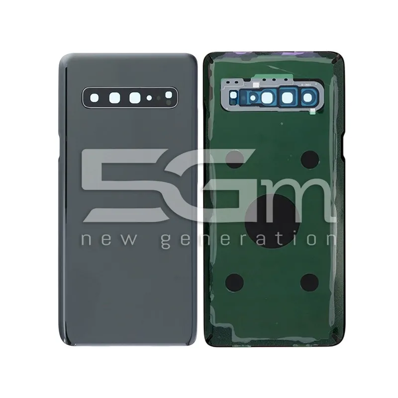 Hátlap Majestic Fekete Samsung SM-G977 S10 5G Logó Nélkül | 5G-M Webáruház