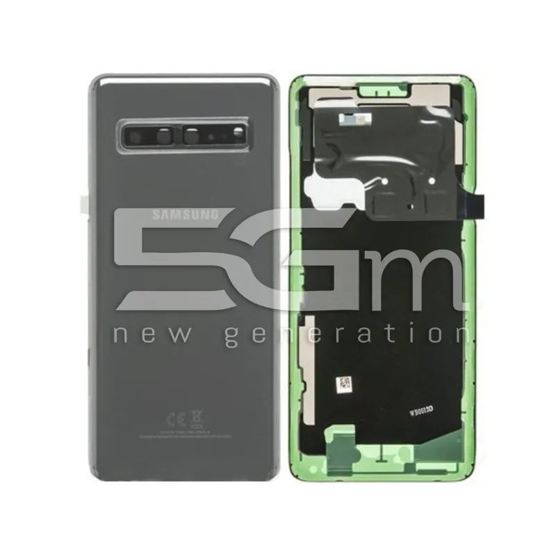 Capac Spate Majestic Black Samsung S10 5G SM-G977 Ori | 5G-M