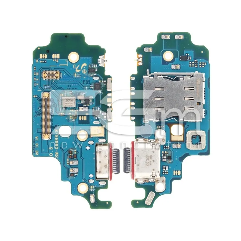 Connecteur de Charge + Nappe Samsung S21 Ultra 5G SM-G998B (Full IC) | 5G-M