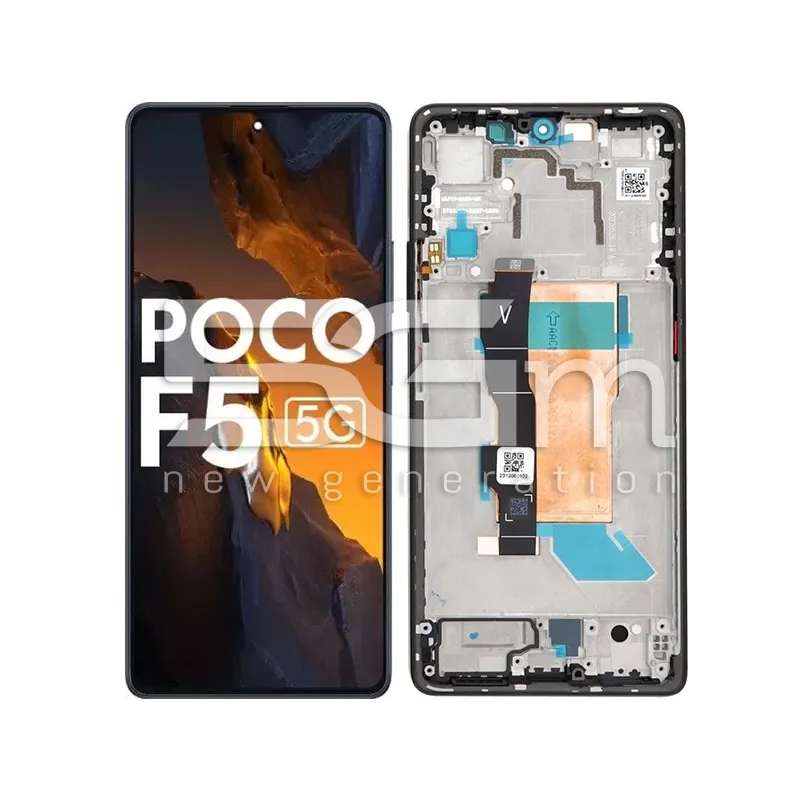 Display Touch + Frame Nero Xiaomi Poco F5 (Pulled) | Store Online 5G-M