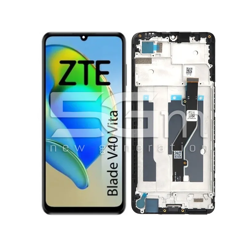 Display Touch + Frame Nero ZTE Blade V40 Vita (IPS) | Store Online 5G-M