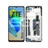 Érintőkijelző + Keret Fekete ZTE Blade V40 Vita (IPS) | 5G-M