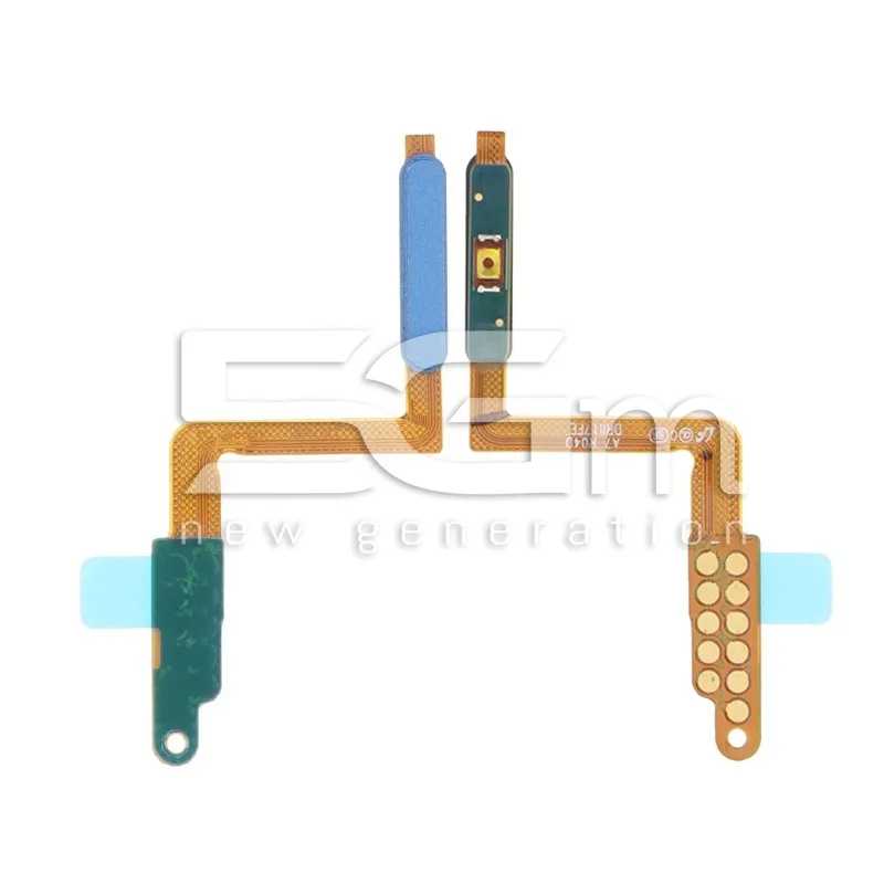 Nappe d'alim. + Capteur d'empreinte Bleue Samsung SM-A750 A7 2018 | 5G-M