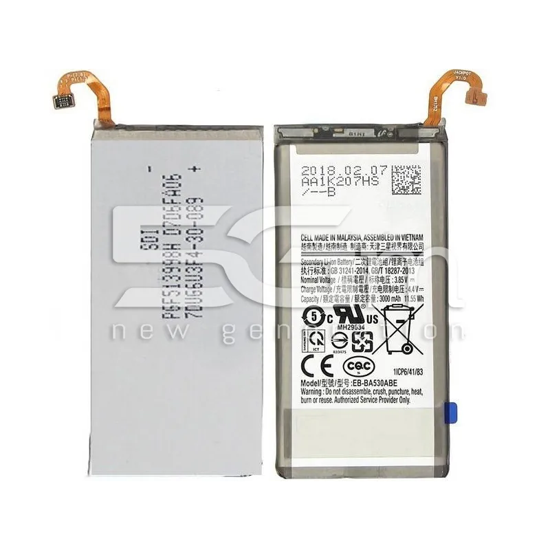 Batteria EB-BA530ABE 3000mAh Samsung SM-A530 A8 2018 No Logo | Store Online 5G-M