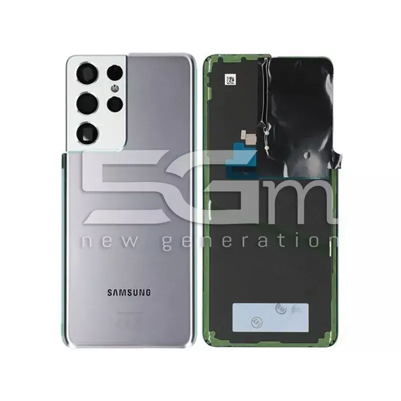 Rear Cover Phantom Silver Samsung SM-G998 S21 Ultra 5G Ori