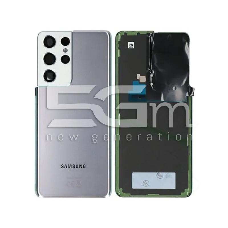 Rear Cover Phantom Silver Samsung SM-G998 S21 Ultra 5G Ori | 5G-M Online Store