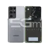 Retro Cover Phantom Grey + Vetrino Camera Samsung SM-G998 S21 Ultra 5G Ori | Store Online 5G-M
