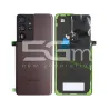 Hátlap Barna + Kameraüveg Samsung S21 Ultra 5G Ori | 5G-M