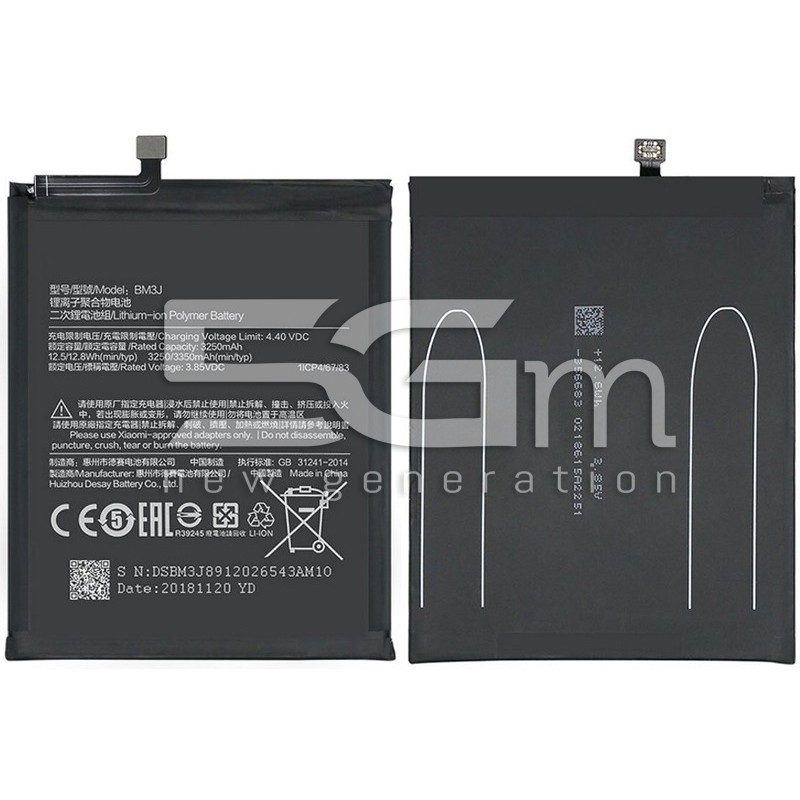 Batteria BM3J 3250 mAh Xiaomi Mi8 Lite No Logo