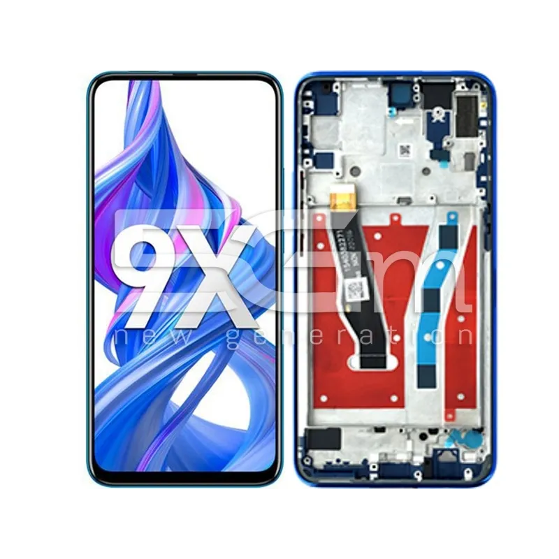 Écran Tactile + Châssis Bleu Honor 9X (IPS) | 5G-M.com